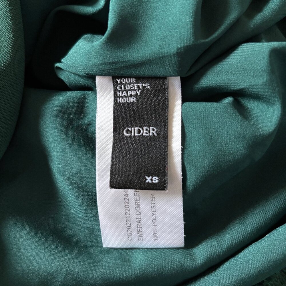 Women’s Tiered Maxi Skirt in Deep Green - Picture 6 of 13